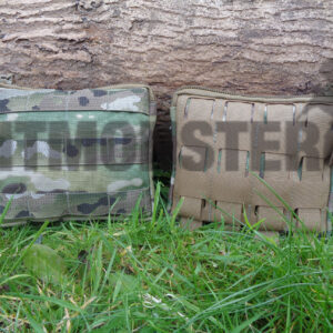 Pouch, Admin, Zipped, 'Stealth', Horiz' 4x3, Multicam, BRITTAC