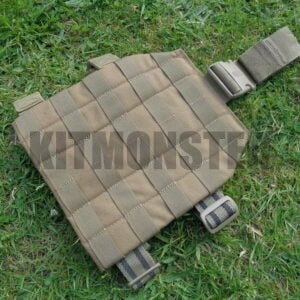 Panel, Platform, MOLLE, Drop Leg, Coyote, STRIKE by Blackhawk!