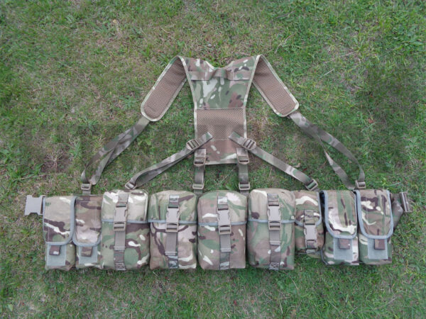 British military issue MTP MOLLE webbing set alpha model