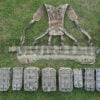 British military issue MTP MOLLE webbing set alpha model