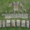 British military issue MTP MOLLE webbing set bravo model