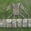 British military issue MTP MOLLE webbing set charlie model