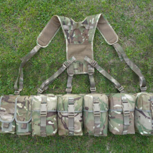 British military issue MTP MOLLE webbing set charlie model