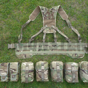 British military issue MTP MOLLE webbing set charlie model