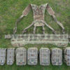 British military issue MTP MOLLE webbing set charlie model