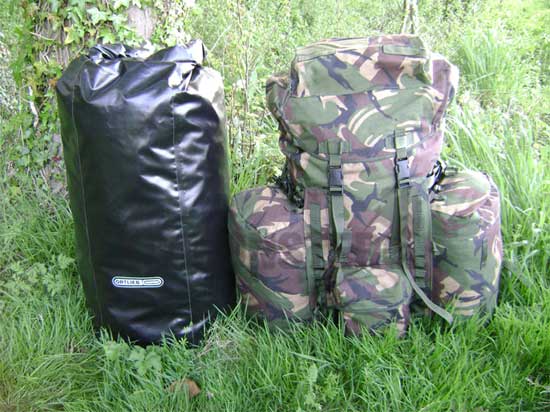 Highlander 140 Litre Dry Bag – Folding Waterproof Storage For Canoeing & Camping