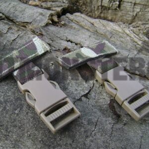 Clips, MOLLE, Half T Bar x 2, Osprey Armour, MTP