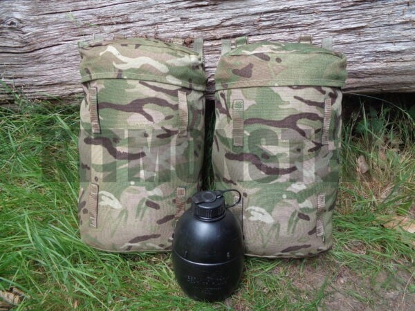 British army PLCE bergen side pocket pouches MTP