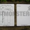 Card, Slate, B6, Aide Memoire, Commanders', QAOS, Plastic - Image 1