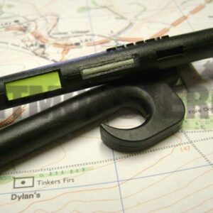 Pegs, Hooked, Arc Markers, Illuminated Pegs, Black, Pair (SP2)