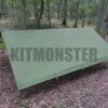 Basha Shelter Sheet, Tarp, 3 x 3m, Green, TRC, options - Image 2
