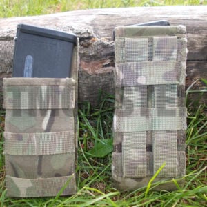 Pouch, Ammo, Open Top, Rifle, Single, MOLLE, VIRTUS, MTP, Used