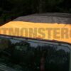 Panel, Marker, Air, Vinyl, Orange, 170 x 60cm (vehicle) - Image 3