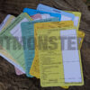 Cards, Slate, A6, Aide Memoire, Commanders,  (21 card set) - Image 2