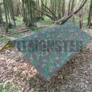 Basha, Shelter Sheet, Tarp, Unmarked, DPM, Used