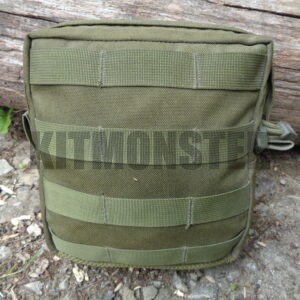 Pouch, Utility, Zipped, Mesh Base, OG, Blackhawk! Used