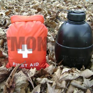 Dry Bag, Canoe Bag, Exped, First Aid, Medical, 1.25 Litre, Red