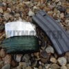 tactical silver / green foil hypothermia survival space blanket