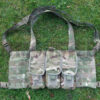 Chest Rig, Adaptive, Bravo, 6 Magazines & MOLLE, MTP - Image 4