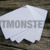 Cards, Slate, A6, Blank, Plastic (5 Cards) - Image 1