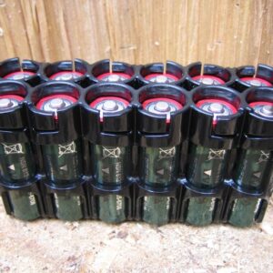 Battery Caddy Carrier, AA x 12, Black, Powerpax