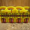 Battery Caddy Carrier, CR123 x 4, Yellow, Powerpax - Image 1