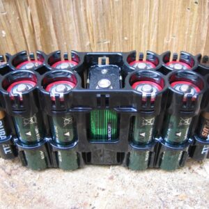 Battery Caddy Carrier, A9 (mixed), Black, Powerpax