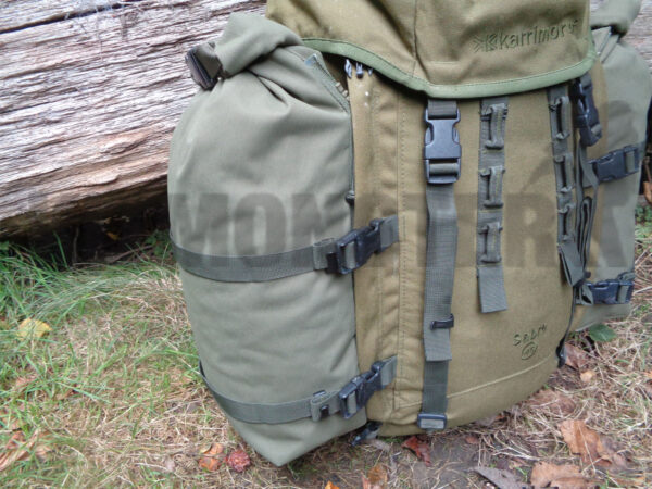 PLCE type roll top side pouch for bergens ranger green