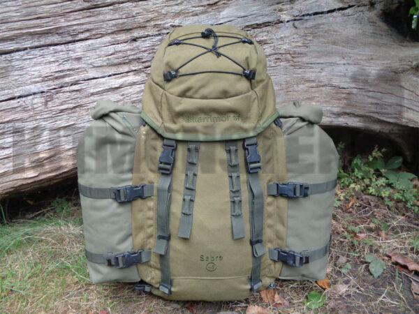 PLCE type roll top side pouch for bergens ranger green