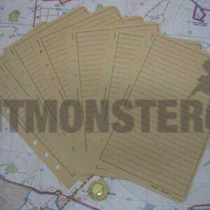 TAM Paper, Loose Leaf, B6, 10 Sheets, Tan, Rite In The Rain