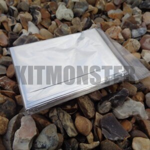 silver foil hypothermia survival space blanket