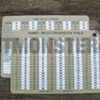 Card, Slate, B6, Aide Memoire, Commanders', Ammo/Mag' Conversion - Image 2