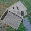 Cards, Slate, A6, Commanders, 7 dble sided, B&W - Image 1