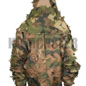 chameleon ghillie leaf suit woodland
