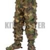 chameleon ghillie leaf suit woodland