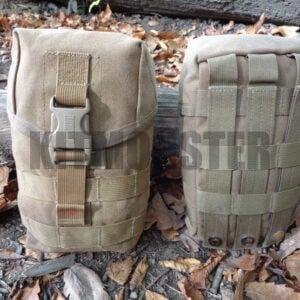 Pouch, Utility, Lidded, MOLLE, Coyote, Blackhawk, Used