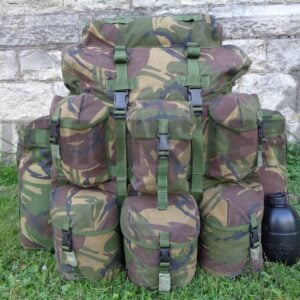 British army air support back pack bergen DPM