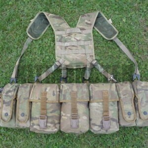 Airborne Webbing, Infantry, Multicamo, W/Yoke, Dragon, 926, Used