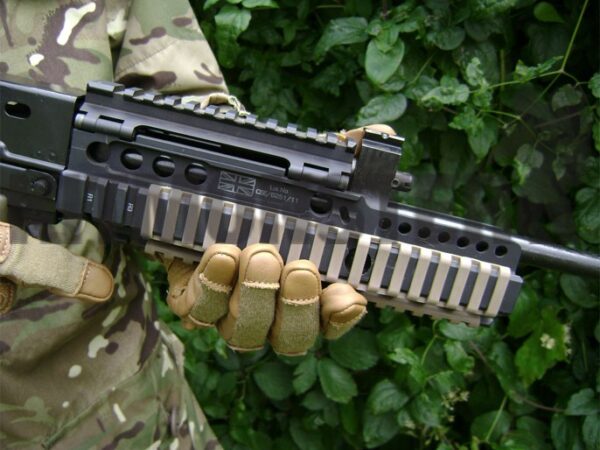 Cover, Rail, Picatinny, Ladder, Coyote