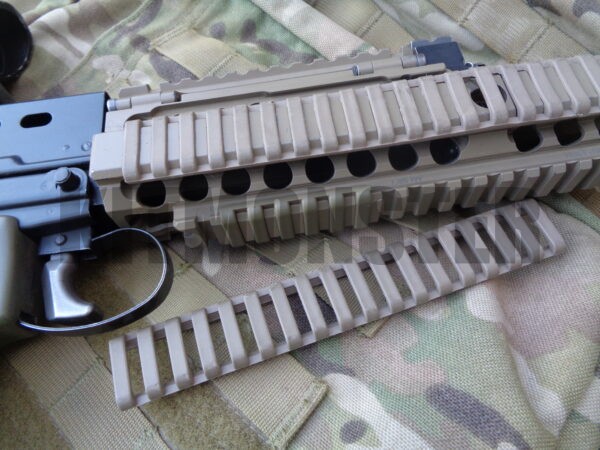 Cover, Rail, Picatinny, Ladder, Coyote