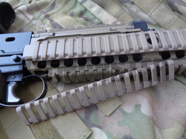 Cover, Rail, Picatinny, Ladder, Coyote