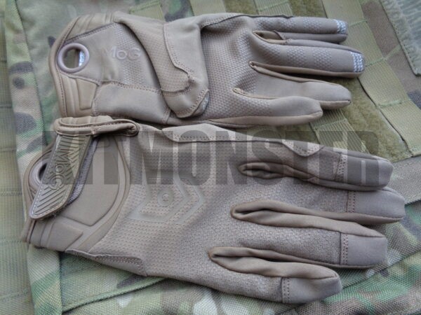 MOG gloves high abrasion target coyote brown
