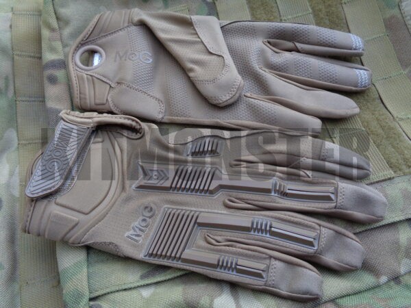 MOG gloves high abrasion ergoshield coyote