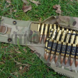Multicam link ammunition carrier bandolier