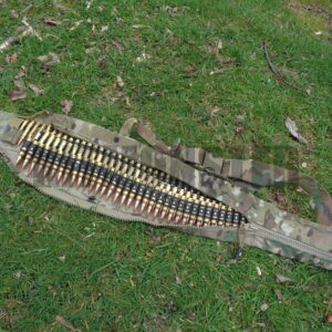 Multicam link ammunition carrier bandolier