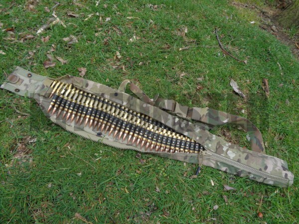 Multicam link ammunition carrier bandolier