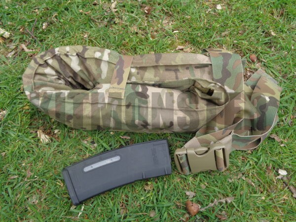 Multicam link ammunition carrier bandolier