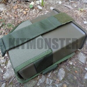 Pouch, ISPL, Pocket, Minimi Box, Part 1429, Green, Surplus