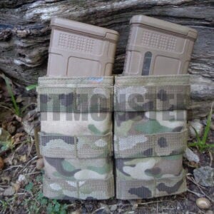 Pouch, Ammo, Rifle, IA, Open Top, Double, WAS, Multicam, Used